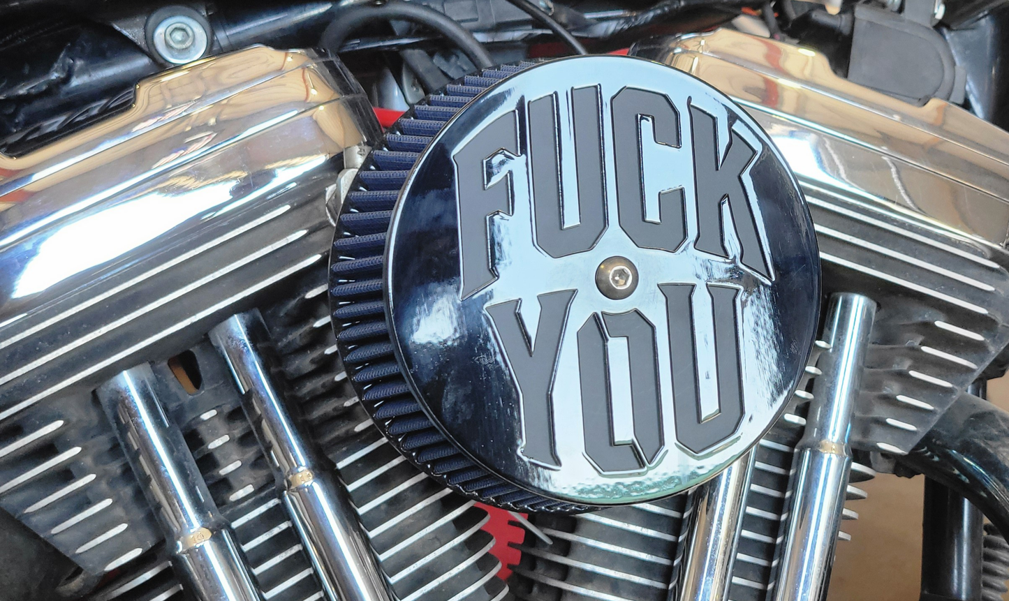 FUCK YOU AIR CLEANER COVER